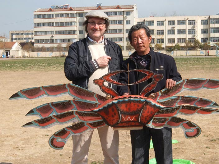 Manfred Schuchmann mit Meister Zhang